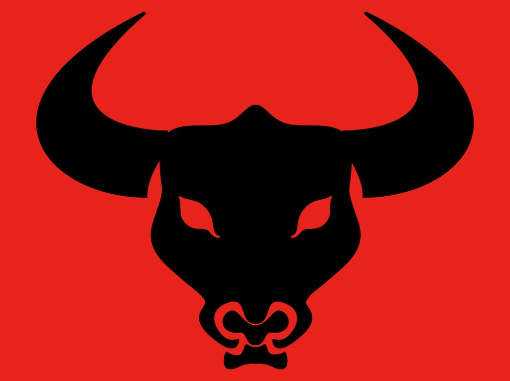 1024x765 Simple Bull Head Vector Art Graphics