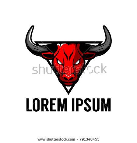 450x470 Bull Head Vector For Sport Logo Logo Designs Sports Logo, Art