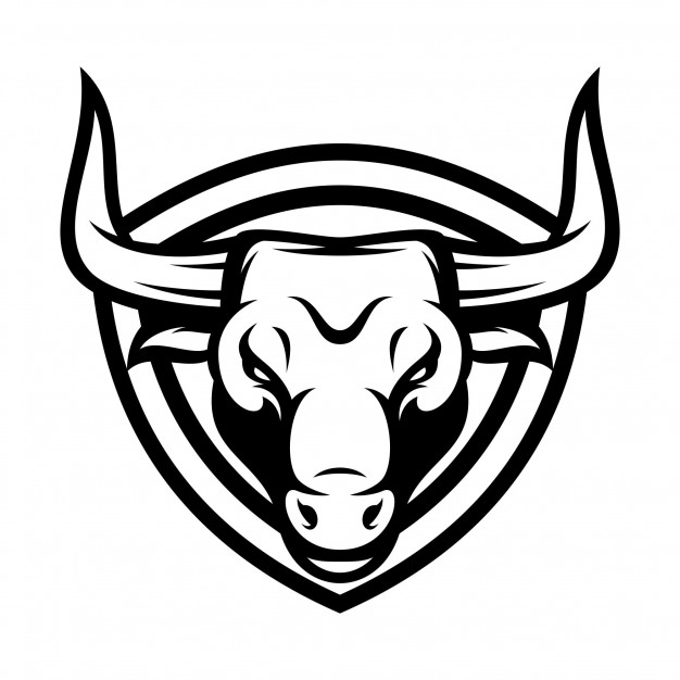 626x626 Bull Animal Sport Mascot Head Logo Vector Vector Premium Download