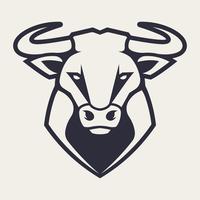200x200 Bull Logo Free Vector Art