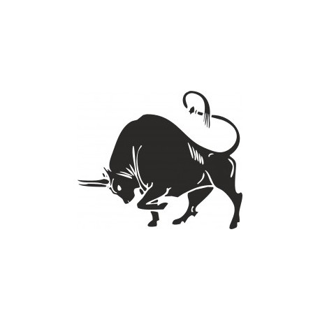 458x458 Bull Silhouette Vector Free Vector