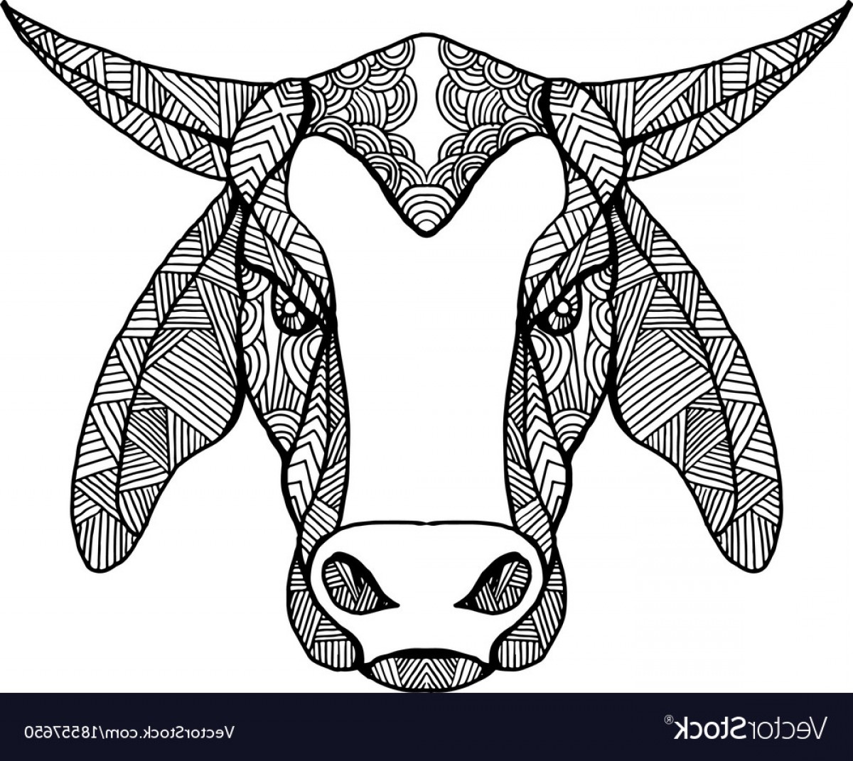Bull Vector Art