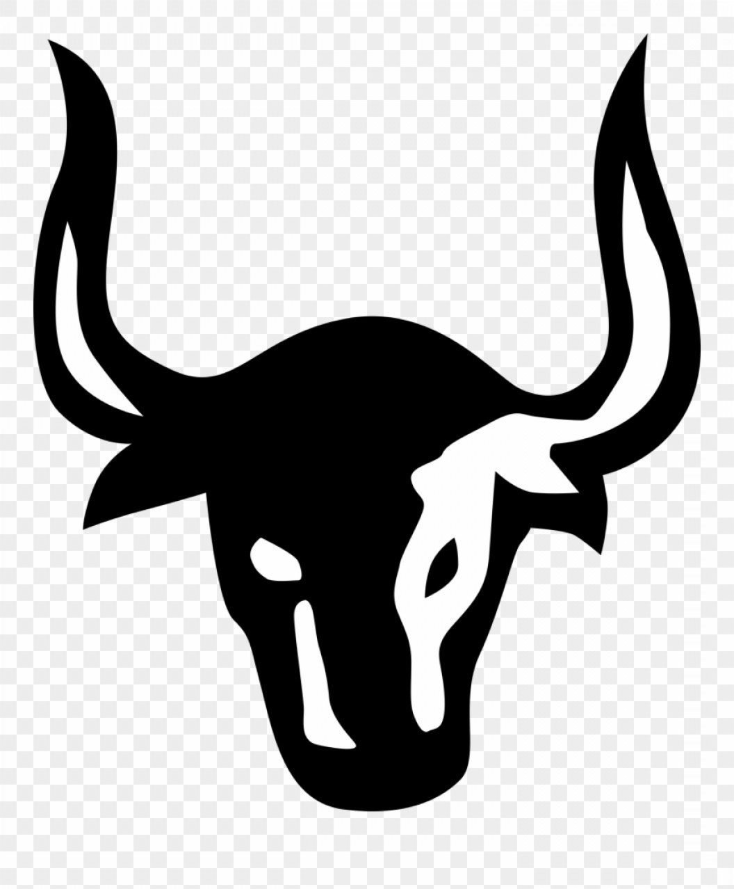 1056x1278 Bull Nose Ring Longhorn Logo Clip Art Studiogrfx