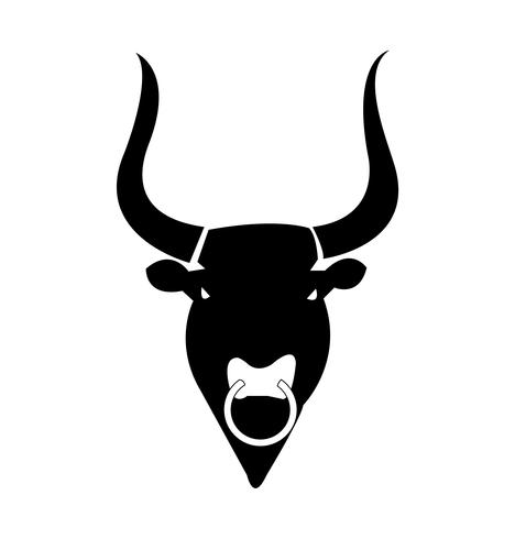 468x490 Bull Head Icon