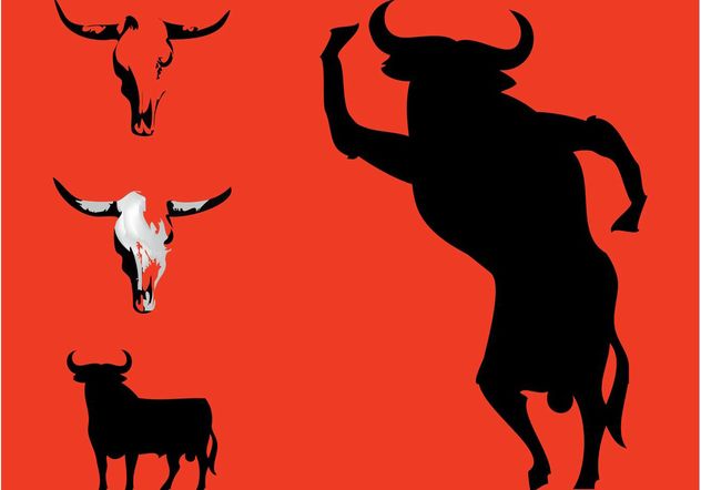 632x442 Bull Vectors Free Vector Download Cannypic