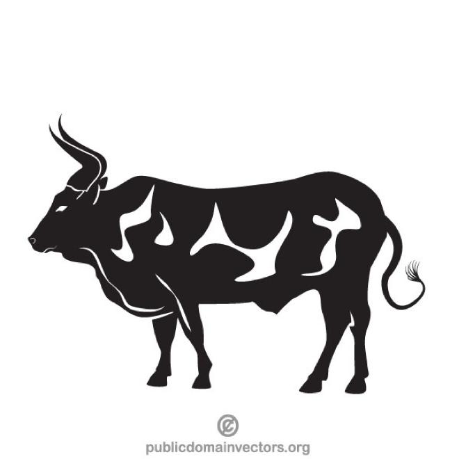 Bull Vector Art 660x660 Bull Vector Art