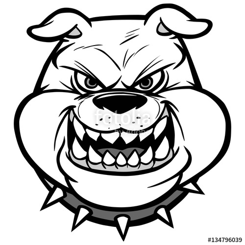 Bulldog Head Vector at Vectorified.com | Collection of Bulldog Head ...