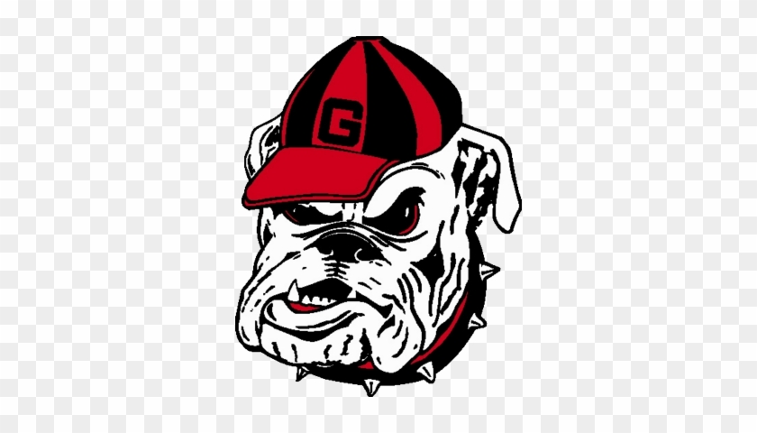 840x480 Georgia Bulldog Head Logo Vector Graphics