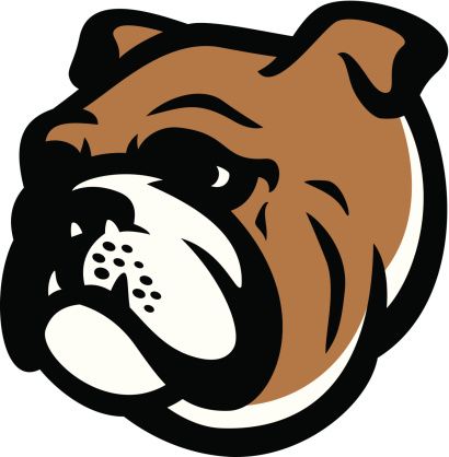 410x418 Bulldog Head Vector Bulldogs Fictional