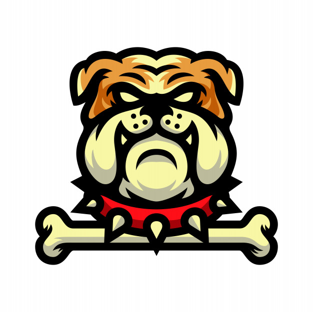 Bulldog Mascot With Bone Logo Vector Illustration Vector Premium 626x625 Bulldog Mascot With Bone Logo Vector Illustration Vector Premium