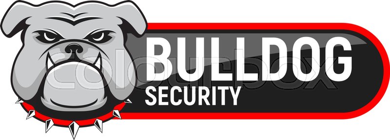 Logo Bulldog Security Emblem Design Stock Vector Colourbox 800x287 Logo Bulldog Security Emblem Design Stock Vector Colourbox