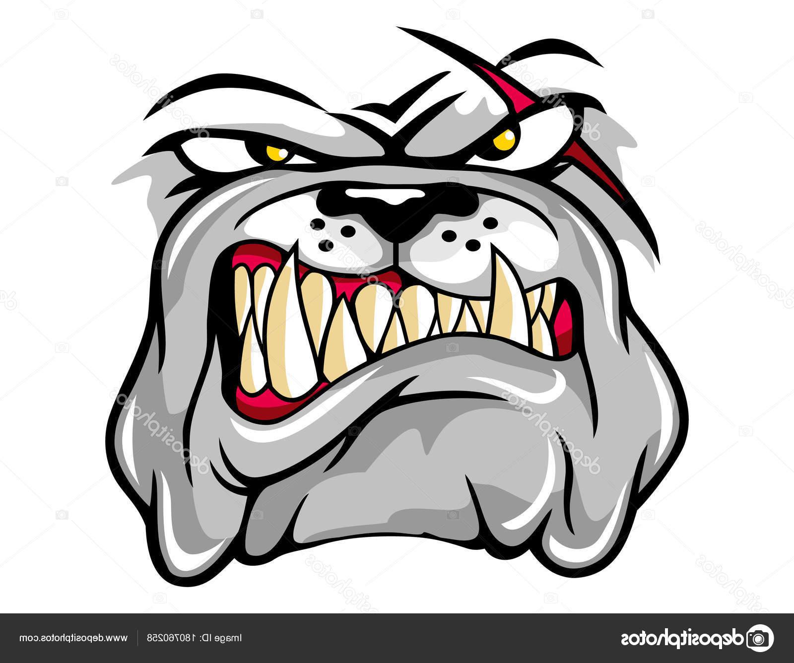 1600x1336 Unique Cartoon Bulldogs Logos Vector Image Free Vector Art
