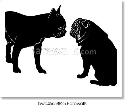 435x370 Dog Bulldog The Dog Breed Bulldog Dog Bulldog Black Silhouette