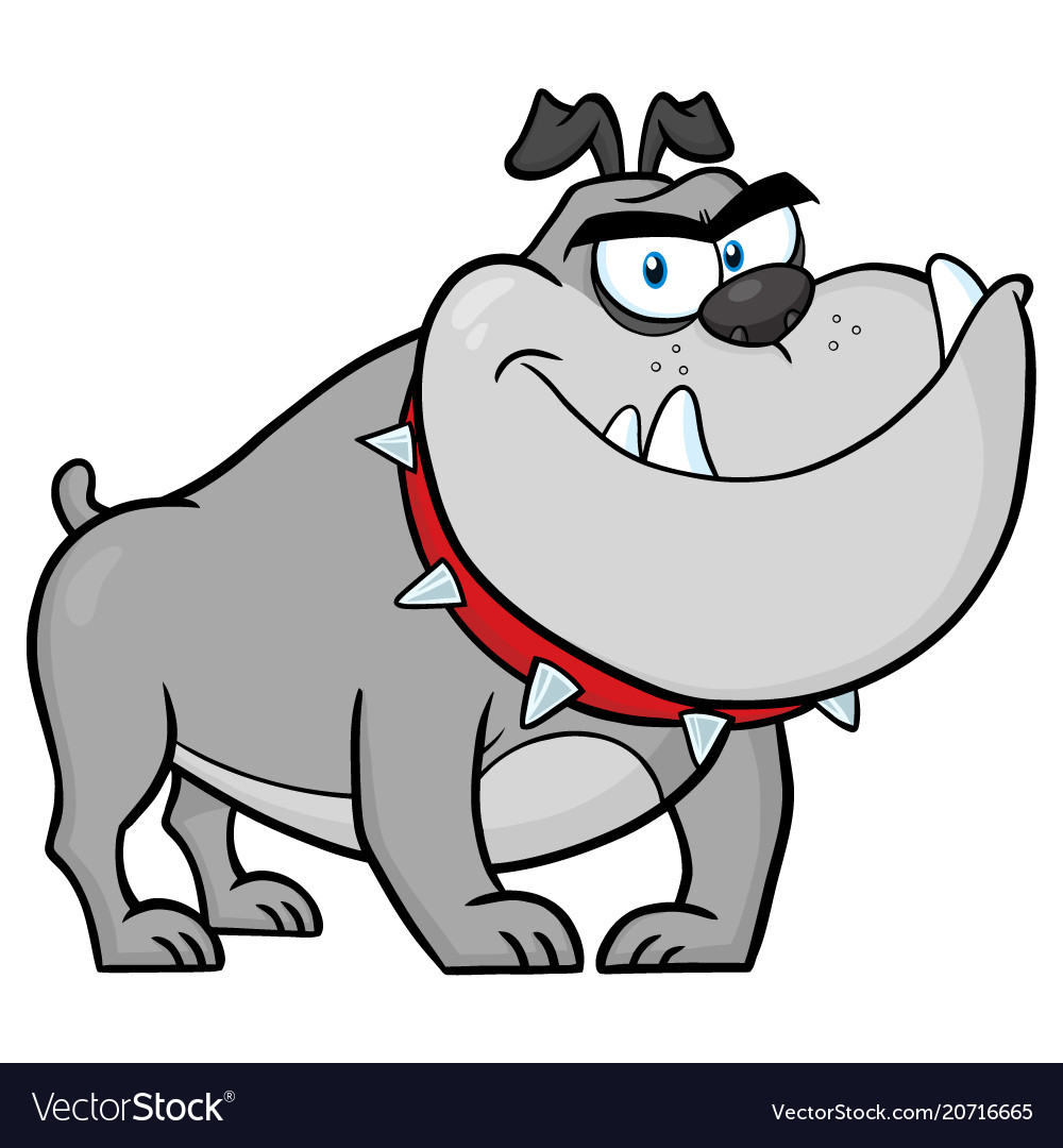 1000x1080 Angry Bulldog Clipart