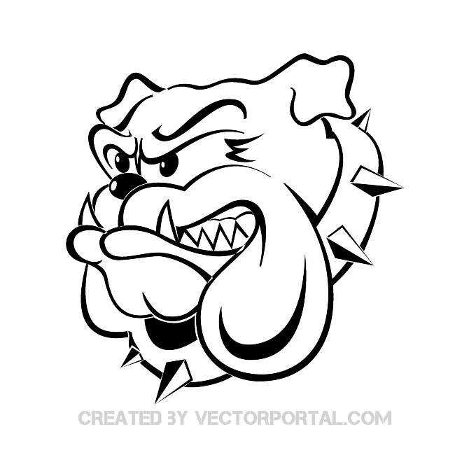 660x660 Bulldog Vector Image