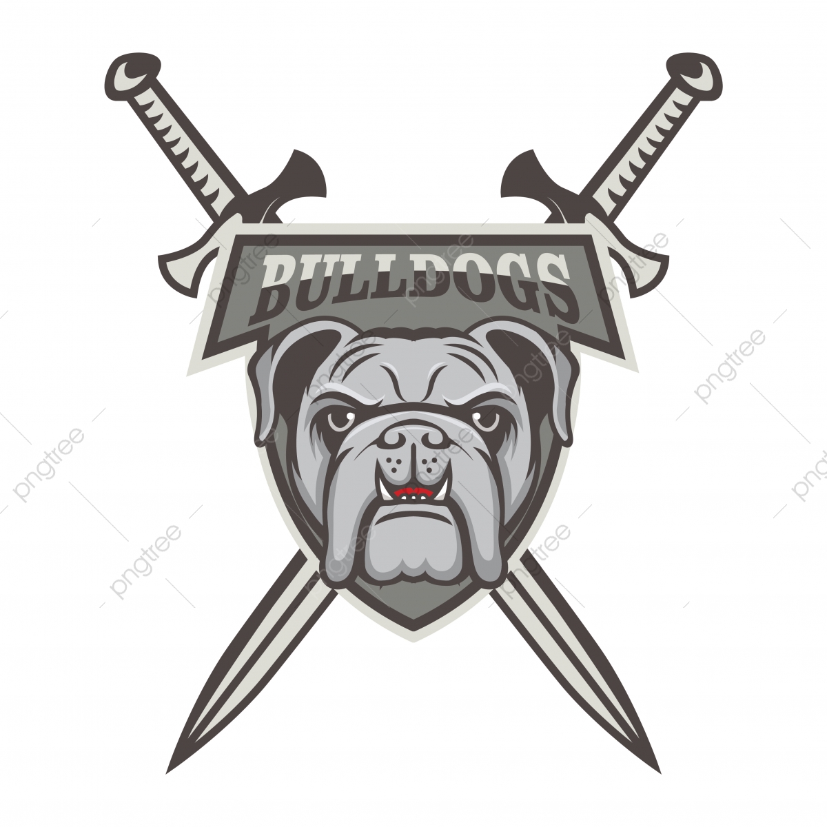 1200x1200 Bulldog Vector Mascot Logo Design Sport Illustration Animal Emblem