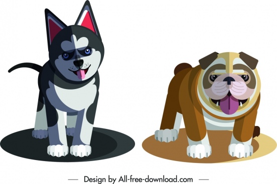 552x368 Bulldog Free Vector Download