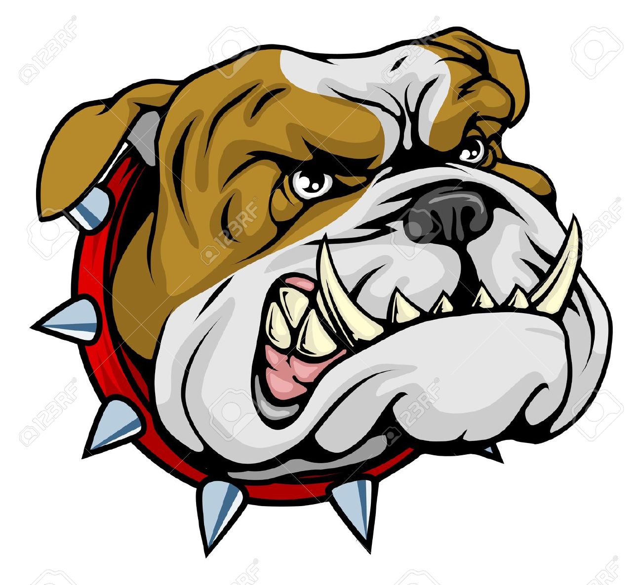 1300x1186 Clipart Mean Bulldogs Png And Cliparts For Free Download