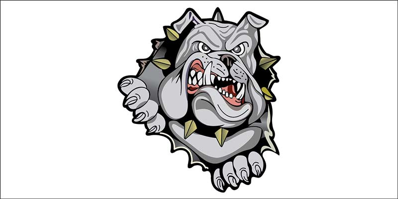 800x400 Dangerous Bulldog Vector Design Digitemb