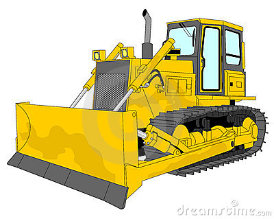 400x319 Bulldozer Clipart Stock Vector For Free Download And Use Images