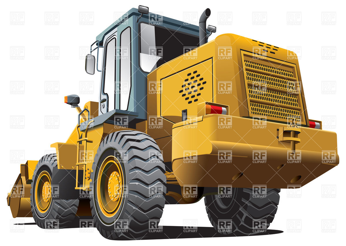 1200x854 Pale Loader, Dozer Vector Image Of Transportation Vectorroom