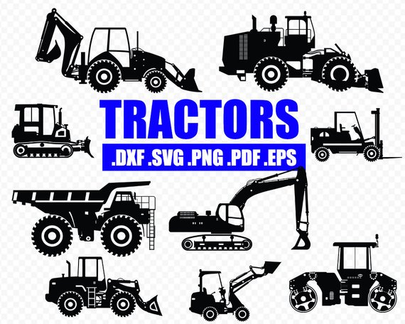 Bulldozer Silhouette Vector At Vectorified.com | Collection Of ...