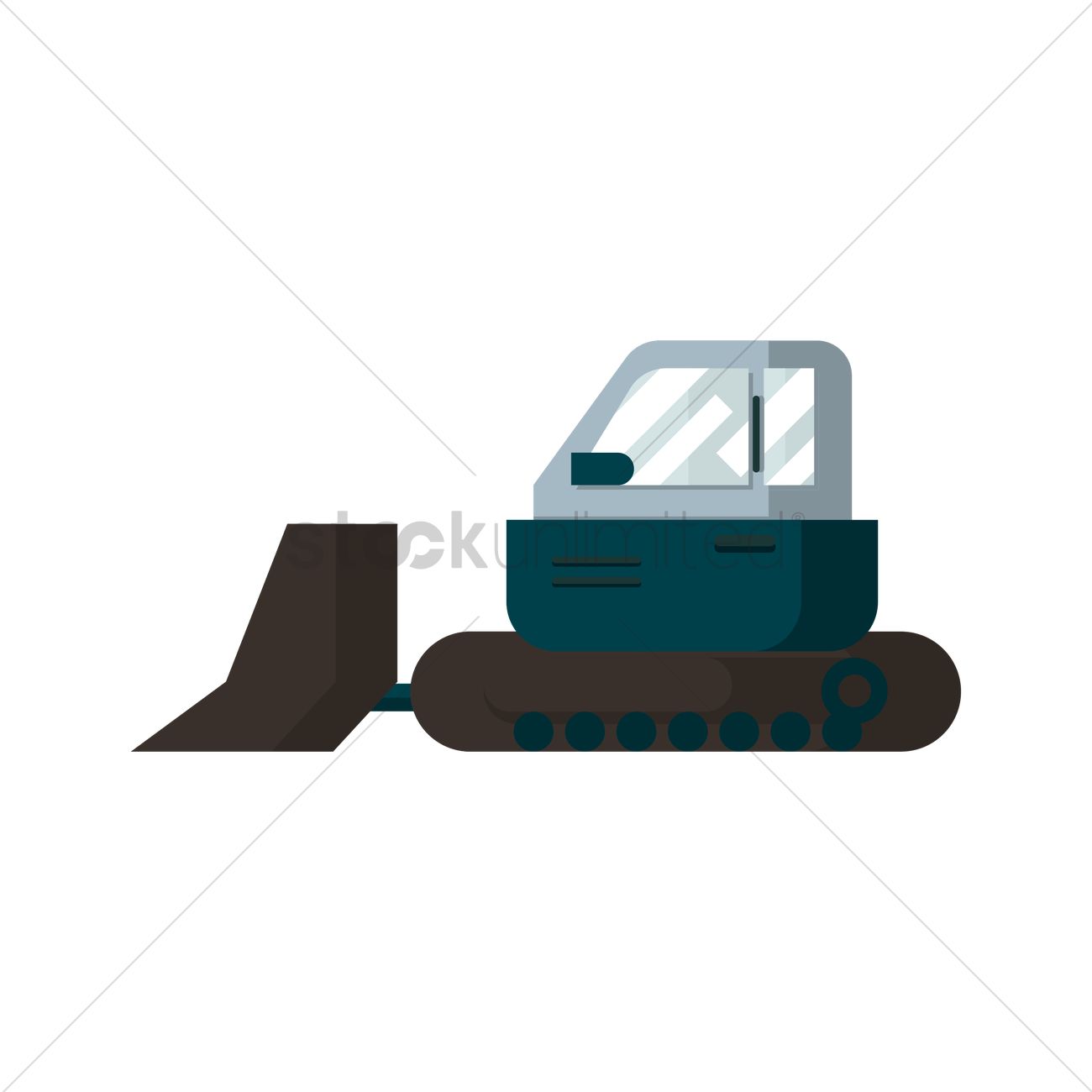 Bulldozer Vector At Vectorified.com | Collection Of Bulldozer Vector ...