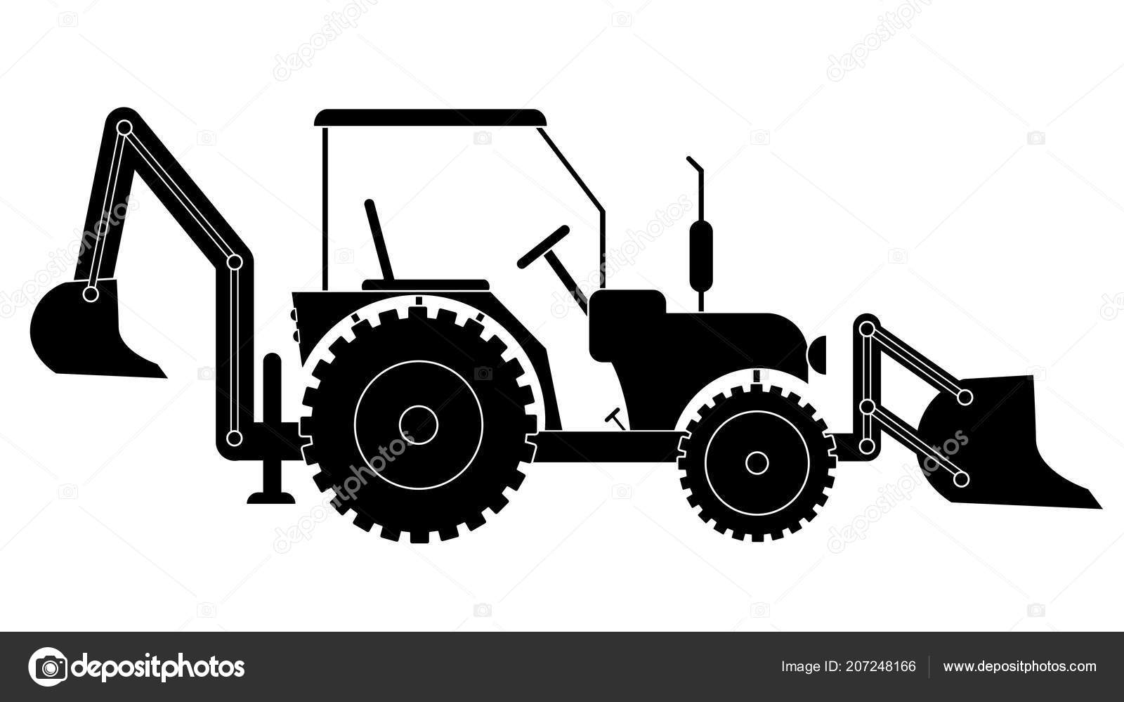 Bulldozer Vector Free At Vectorified.com | Collection Of Bulldozer ...