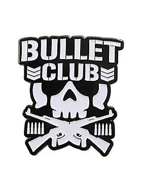 280x380 New Japan Pro Wrestling Bullet Club Logo Enamel Pin Bullet Club