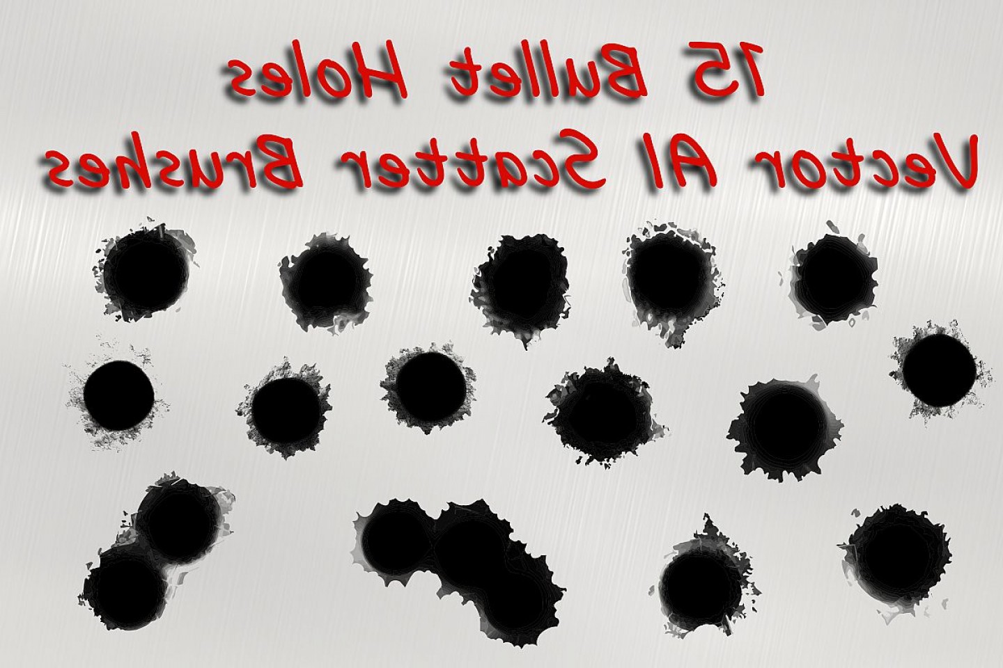 Bullet Holes Vector Illustrator Scatter Brushes Hoodamathrun 1440x960 Bullet Holes Vector Illustrator Scatter Brushes Hoodamathrun