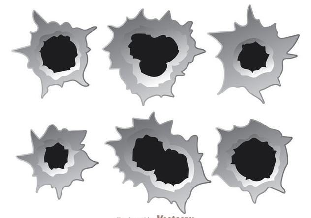 632x443 Bullet Hole Effect Vectors Free Vector Download Cannypic