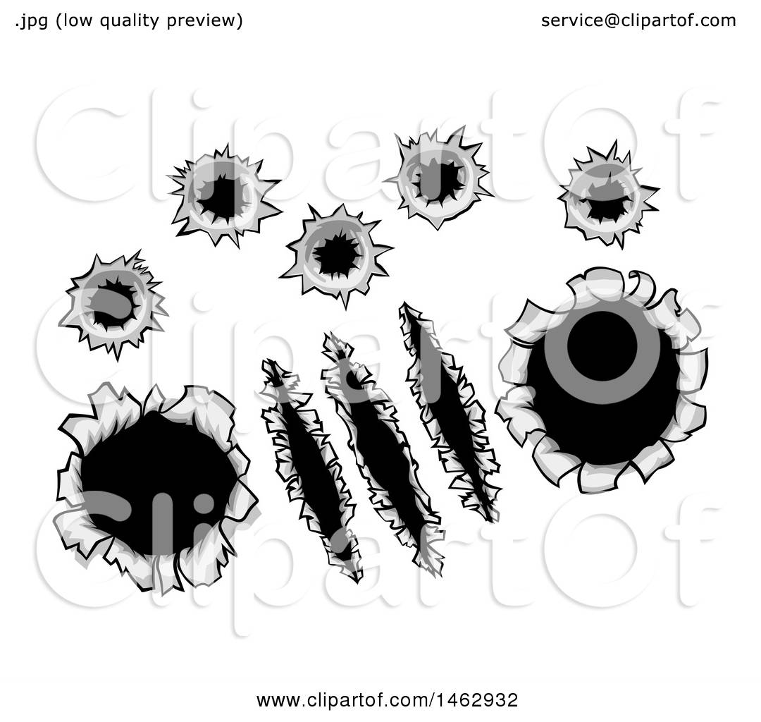 Bullet Hole Vector Free at Vectorified.com | Collection of Bullet Hole ...