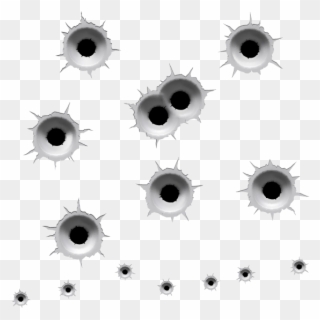 320x320 Free Png Bullet Holes Clip Art Download