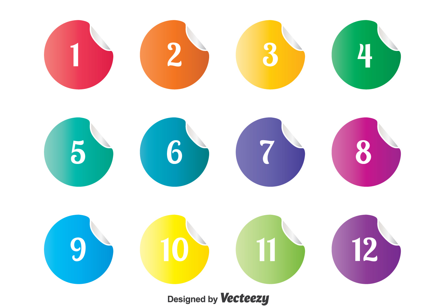 1400x980 Bullet Points Free Vector Art