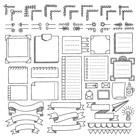 Bullet Journal Vector at Vectorified.com | Collection of Bullet Journal ...