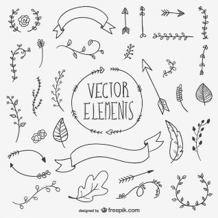 318x318 Free Hand Drawn Vector Elements Graphic Design Photography