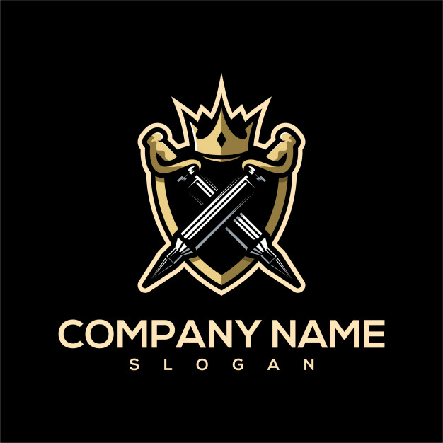 626x626 Bullet Sword Logo Vector Premium Download