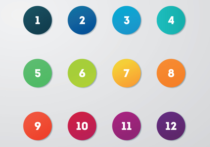 700x490 Free Circle Bullet Points Vector