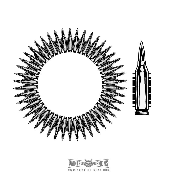 720x720 Bullet Vector Art