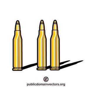 300x300 Handgun Bullets Vector Image Military And Weapons Free Vectors