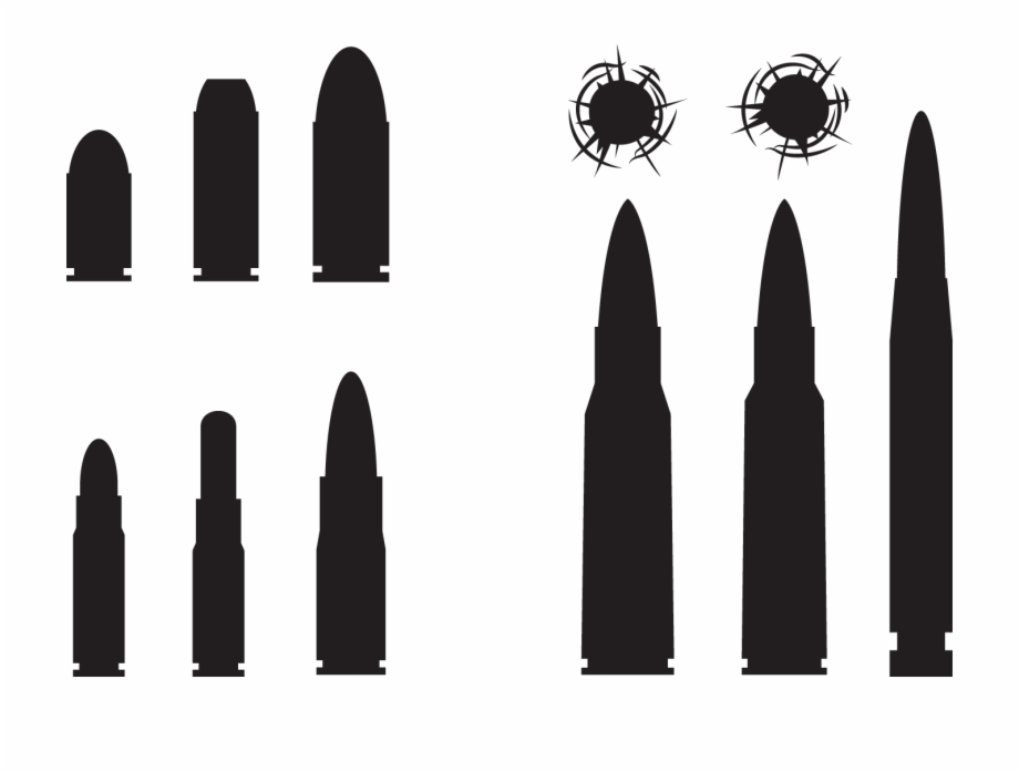 920x697 Vector Bullet Silhouette
