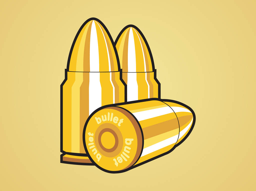 1024x765 Vector Bullets Vector Art Graphics