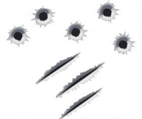 280x235 Bullet Vector