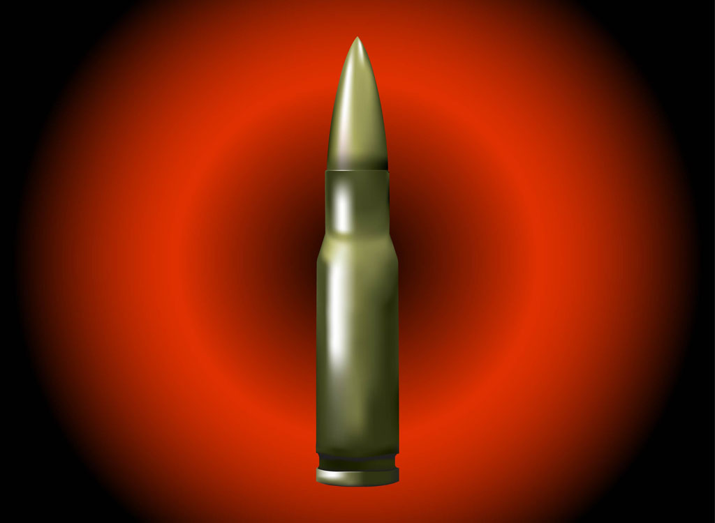 1024x750 Bullet Vector