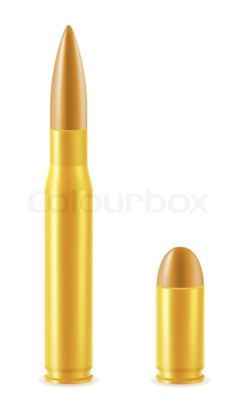 Ball Cartridge With A Bullet Vector Stock Vector Colourbox 480x800 Ball Cartridge With A Bullet Vector Stock Vector Colourbox