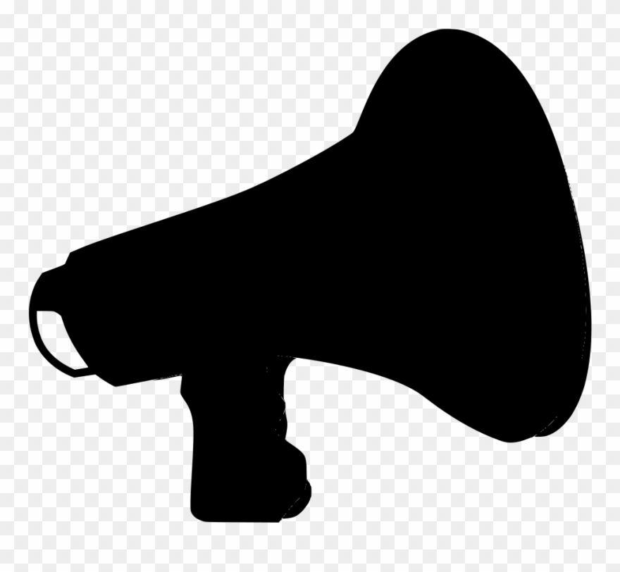 880x812 Transparent Stock Bullhorn Vector Komunikasi