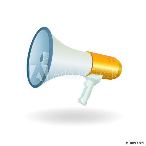 500x500 Bullhorn Vector