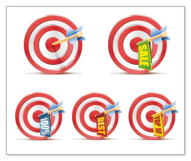 642x542 Bullseye Vector Free Stock Vector Art Illustrations