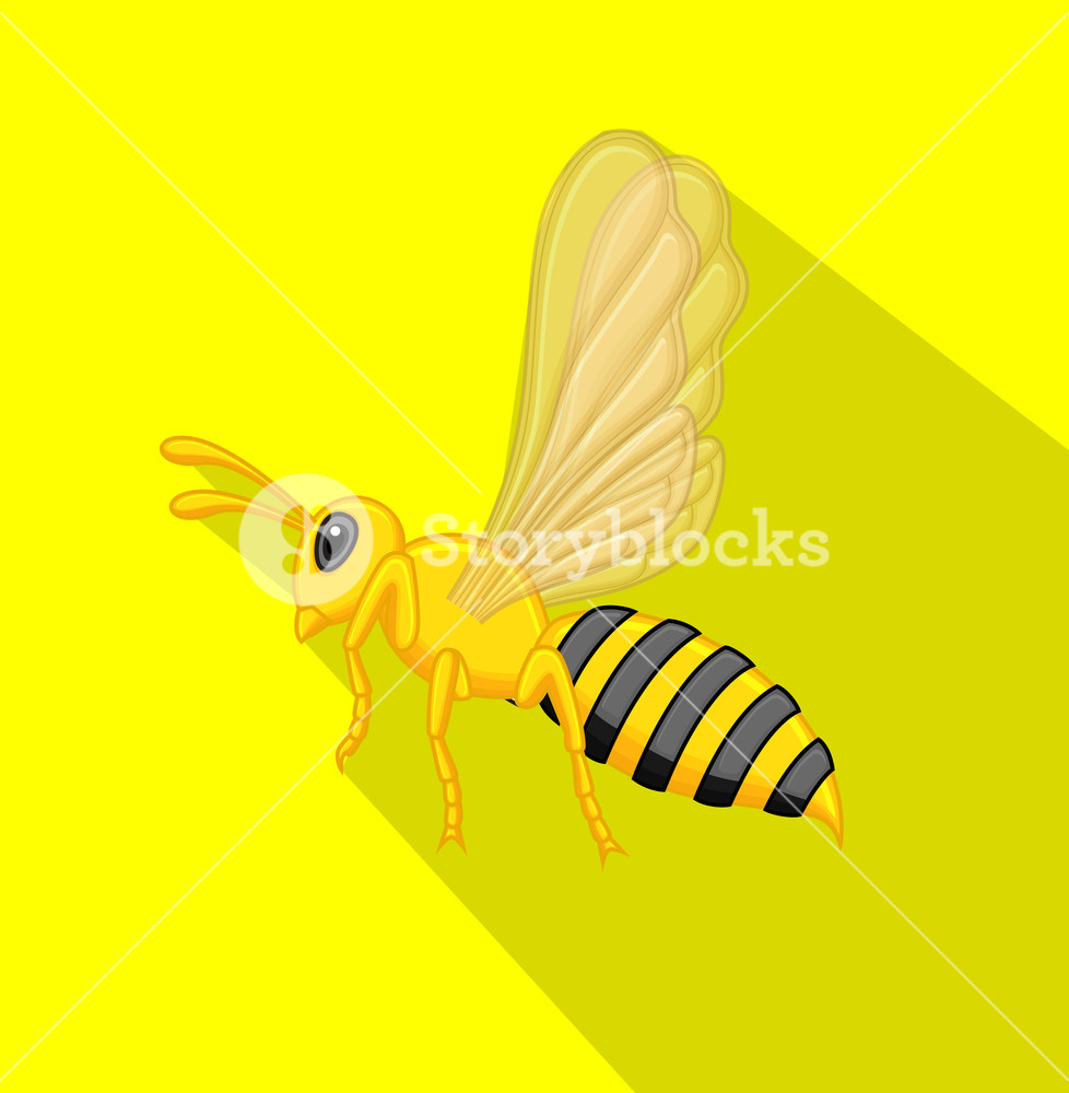 978x1000 Bumblebee Vector Illustration Royalty Free Stock Image