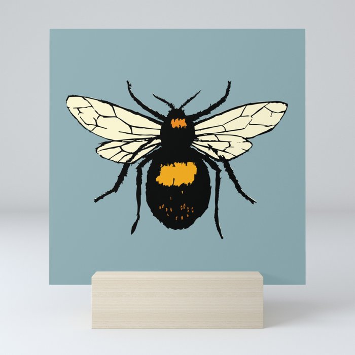 700x700 Bumblebee Vector Mini Art Print